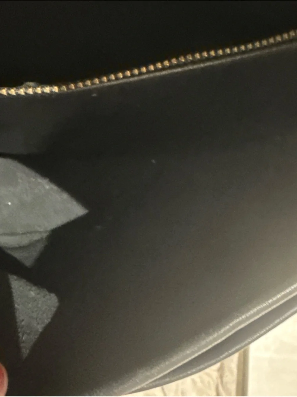 Coach Black Leather Crossbody Bag with Gold Hardware - Picture 8 of 16